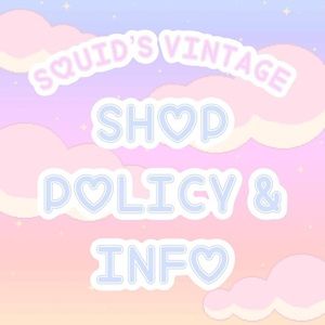 Shop Policy